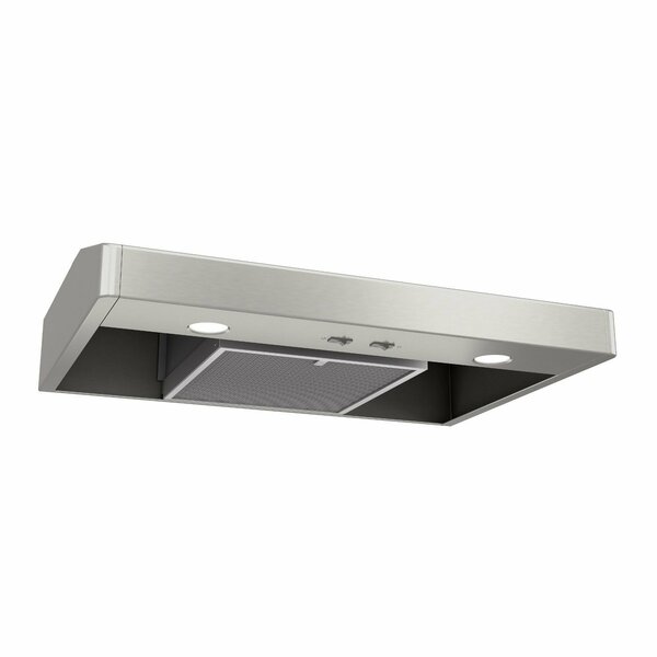 Almo Elite 30-Inch Stainless Steel Convertible Under-Cabinet Range Hood TEN130SS